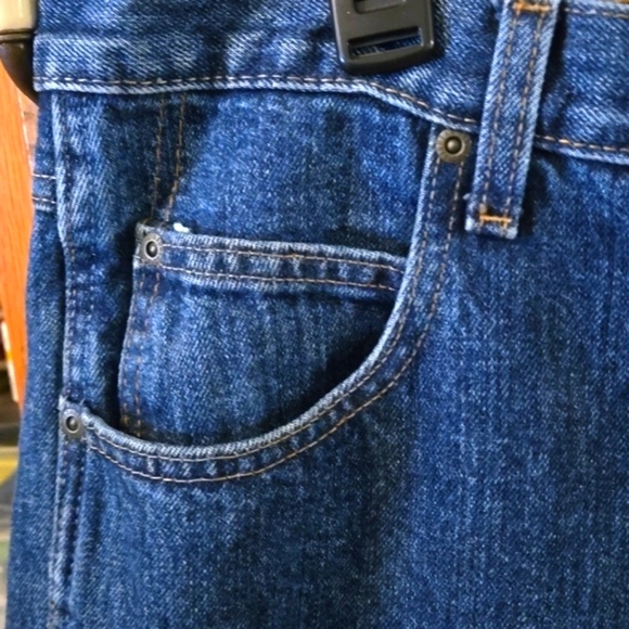Redhead Mens Blue Jeans 5 Pocket Size 42Wx30L - Picture 2 of 15